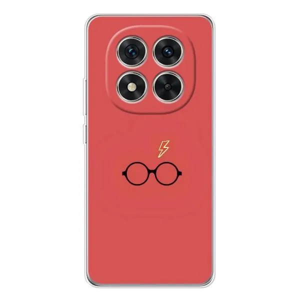 Чехол с принтом «шрам и очки» для Xiaomi Redmi Note 14 Pro