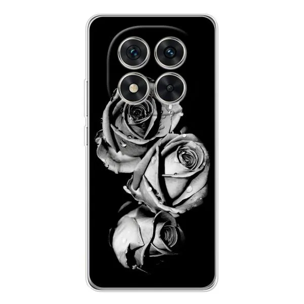 Чехол с принтом «Черная роза» для Xiaomi Redmi Note 14 Pro Чехол с принтом «Черная роза» для Xiaomi Redmi Note 14 Pro