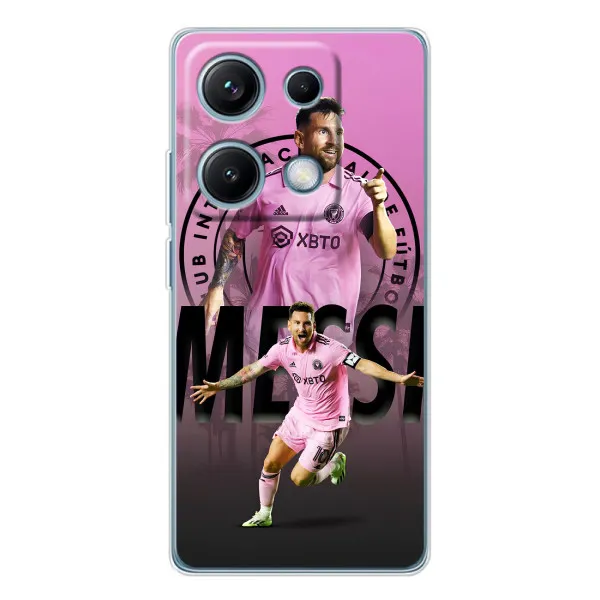 Чохол з принтом «Messi Miami» для Xiaomi Redmi Note 14S