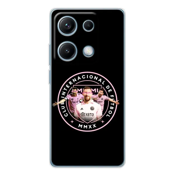 Чохол з принтом «Мессі в лого» для Xiaomi Redmi Note 14S