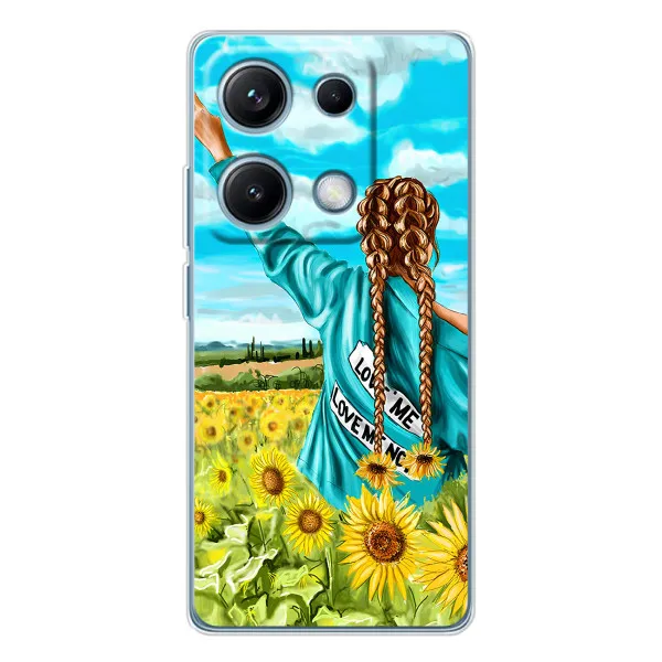 Чехол с принтом «Украиночка» для Xiaomi Redmi Note 14S