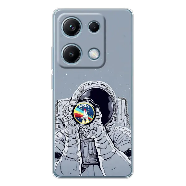 Чехол с принтом «Космонавт фото» для Xiaomi Redmi Note 14S Чехол с принтом «Космонавт фото» для Xiaomi Redmi Note 14S