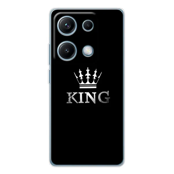 Чехол с принтом «KING» для Xiaomi Redmi Note 14S Чехол с принтом «KING» для Xiaomi Redmi Note 14S