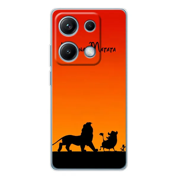 Чехол с принтом «Акуна Матата закат» для Xiaomi Redmi Note 14S Чехол с принтом «Акуна Матата закат» для Xiaomi Redmi Note 14S
