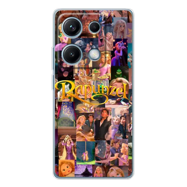 Чехол с принтом «Коллаж Рапунцель» для Xiaomi Redmi Note 14S