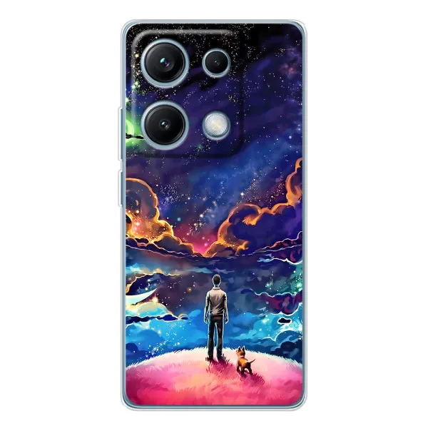 Чехол с принтом «Галактический вид» для Xiaomi Redmi Note 14S