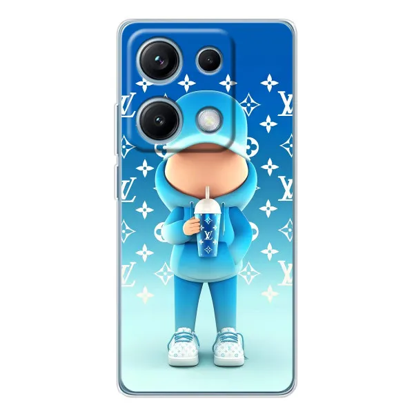 Чехол с принтом «Парень LV» для Xiaomi Redmi Note 14S