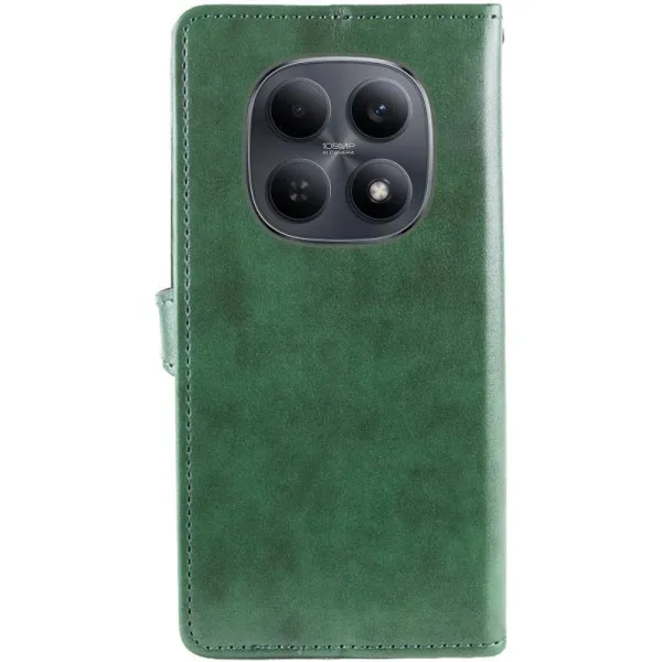 Кожаный чехол-книжка GETMAN Gallant (PU) для Xiaomi Redmi Note 15 4G/5G (EU) — Зеленый — фото 5 Кожаный чехол-книжка GETMAN Gallant (PU) для Xiaomi Redmi Note 15 4G/5G (EU) — Зеленый — фото 5
