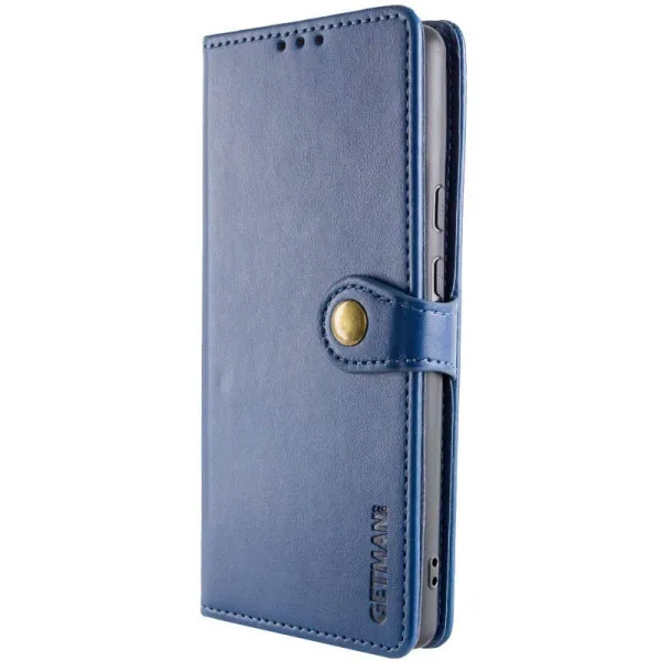 Шкіряний чохол-книжка GETMAN Gallant (PU) для Xiaomi Redmi Note 15 4G/5G (EU) — Синій — фото 2