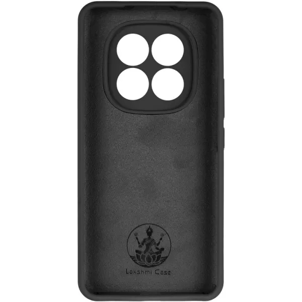 Чехол Silicone Cover Lakshmi Full Camera (AAA) для Xiaomi Redmi Note 15 4G/5G (EU) — Черный — фото 4