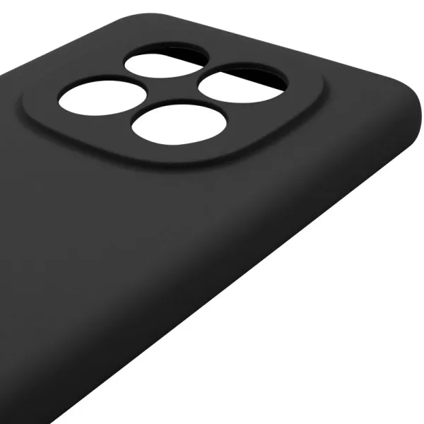 Чехол Silicone Cover Lakshmi Full Camera (AAA) для Xiaomi Redmi Note 15 4G/5G (EU) — Черный — фото 5