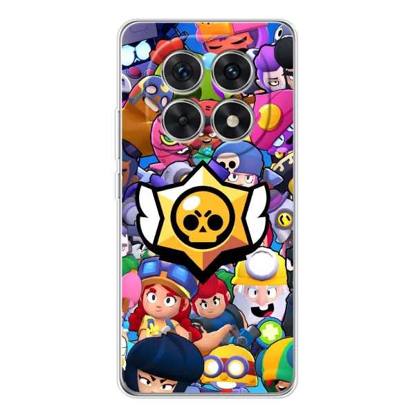 Чехол с принтом «Лого Brawl Stars» для Xiaomi Redmi Note 15 5G Чехол с принтом «Лого Brawl Stars» для Xiaomi Redmi Note 15 5G