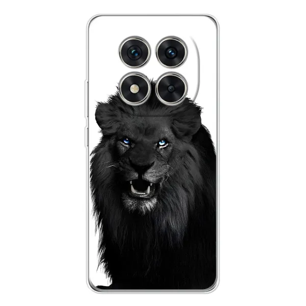 Чехол с принтом «Черный ЛЕВ» для Xiaomi Redmi Note 15 Pro 5G