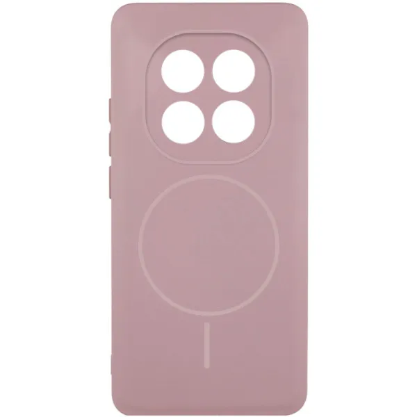 Чехол Silicone Cover Lakshmi Full Camera (AA) with Magnetic Fit для Xiaomi Redmi Note 15 Pro+ 5G — Розовый Чехол Silicone Cover Lakshmi Full Camera (AA) with Magnetic Fit для Xiaomi Redmi Note 15 Pro+ 5G — Розовый
