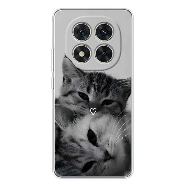 Чехол с принтом «Пара котов» для Xiaomi Redmi Note 15 Pro Plus