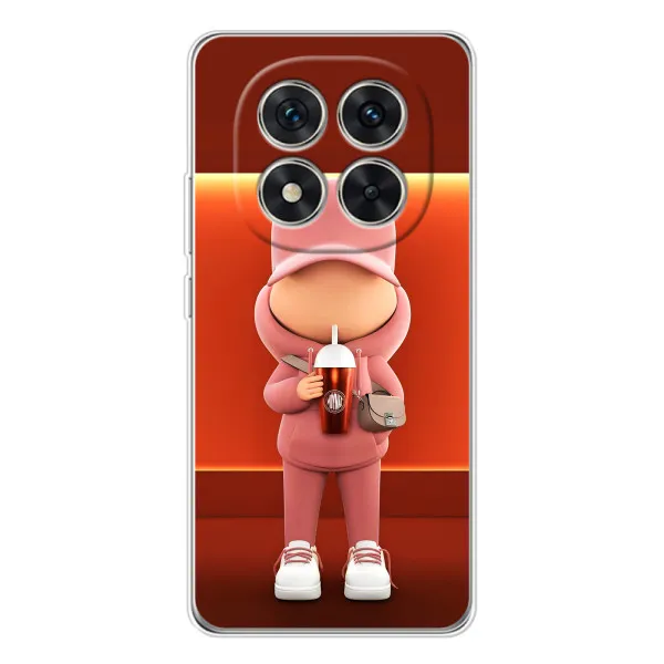 Чехол с принтом «С Кофе» для Xiaomi Redmi Note 15 Pro Plus
