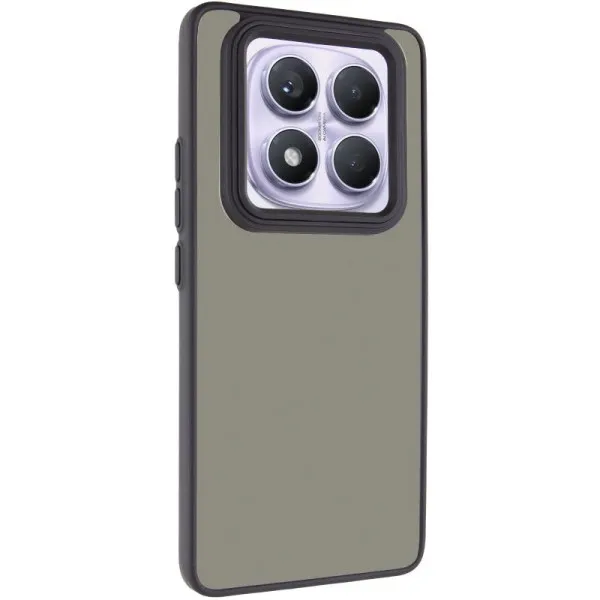 Чехол TPU+PC Lyon Frosted для Xiaomi Redmi Note 15 Pro 4G — Черный — фото 1 Чехол TPU+PC Lyon Frosted для Xiaomi Redmi Note 15 Pro 4G — Черный — фото 1
