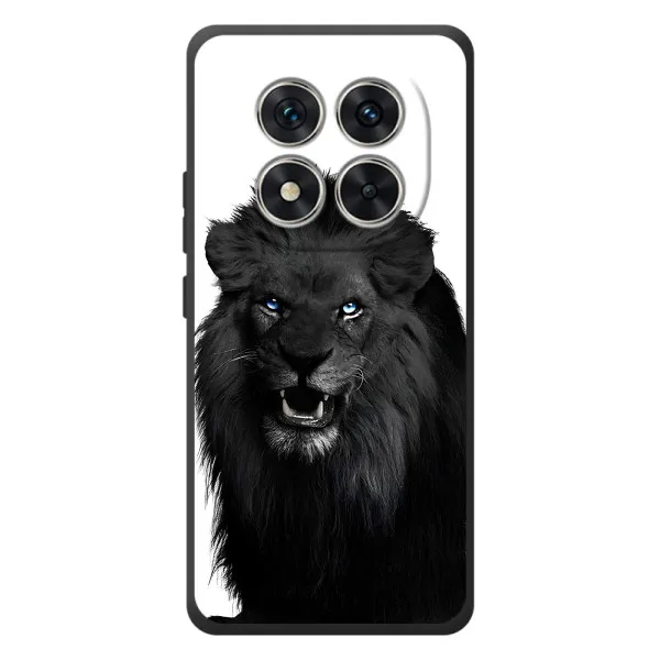 Чехол с принтом «Черный ЛЕВ» для Xiaomi Redmi Note 15 Pro Чехол с принтом «Черный ЛЕВ» для Xiaomi Redmi Note 15 Pro