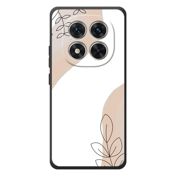 Чехол с принтом «Нюдовая веточка абстракция» для Xiaomi Redmi Note 15 Pro