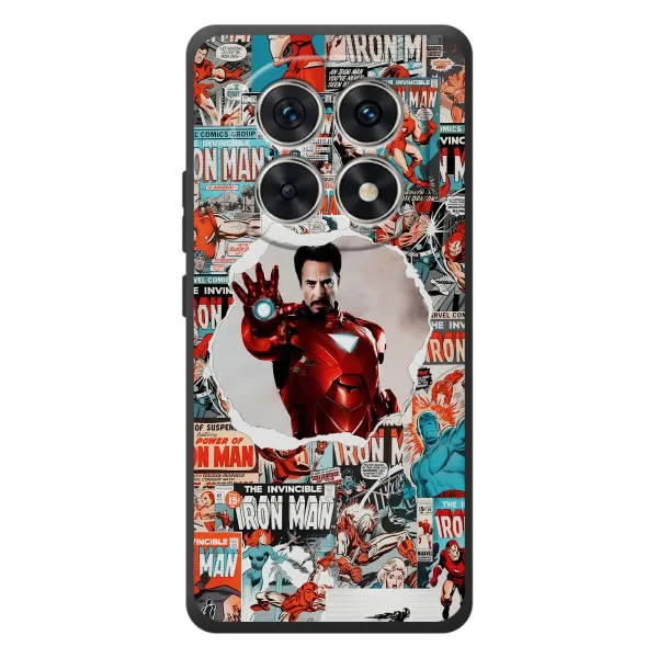 Чехол с принтом «Айронмен» для Xiaomi Redmi Note 15