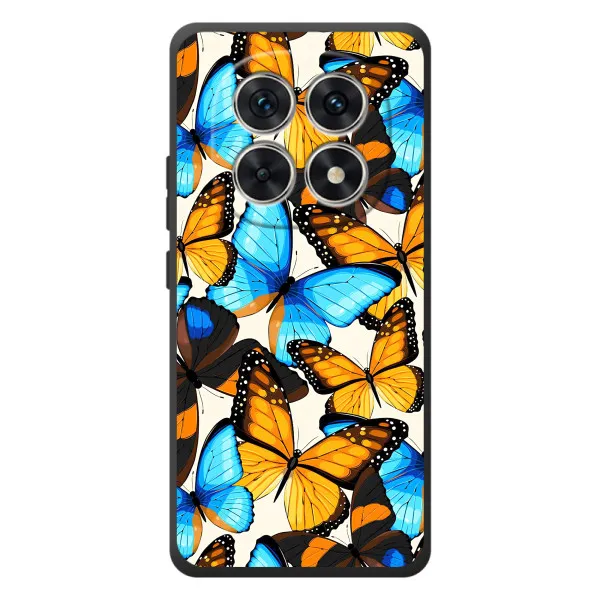 Чехол с принтом «Яркие бабочки» для Xiaomi Redmi Note 15 Чехол с принтом «Яркие бабочки» для Xiaomi Redmi Note 15