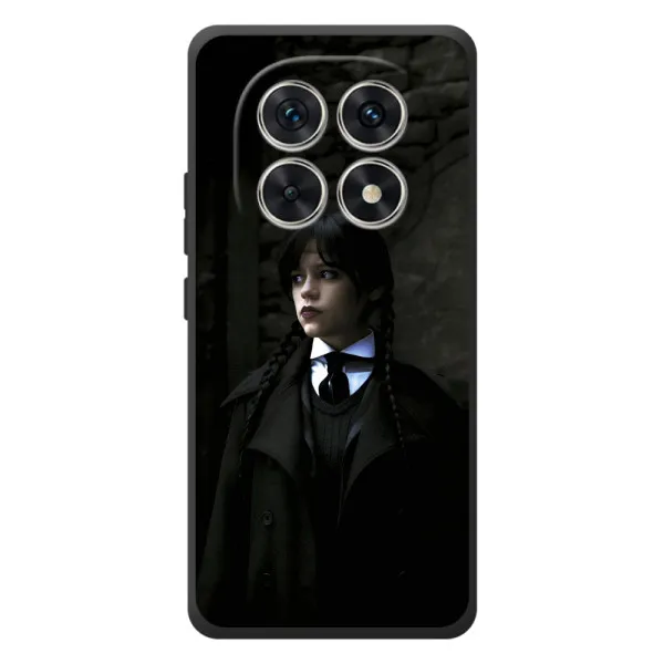Чехол с принтом «Темный стиль Уэнздей» для Xiaomi Redmi Note 15 Чехол с принтом «Темный стиль Уэнздей» для Xiaomi Redmi Note 15