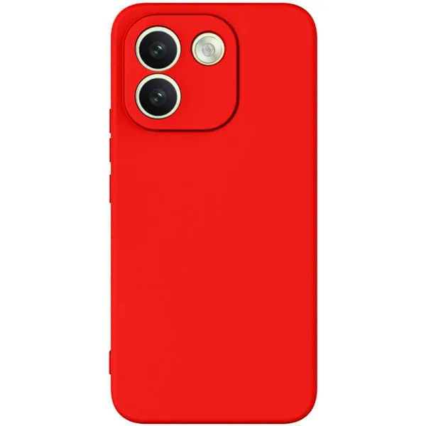 Чохол TPU GETMAN Liquid Silk Full Camera для Xiaomi Redmi Note 17 Pro Max — Червоний Чохол TPU GETMAN Liquid Silk Full Camera для Xiaomi Redmi Note 17 Pro Max — Червоний