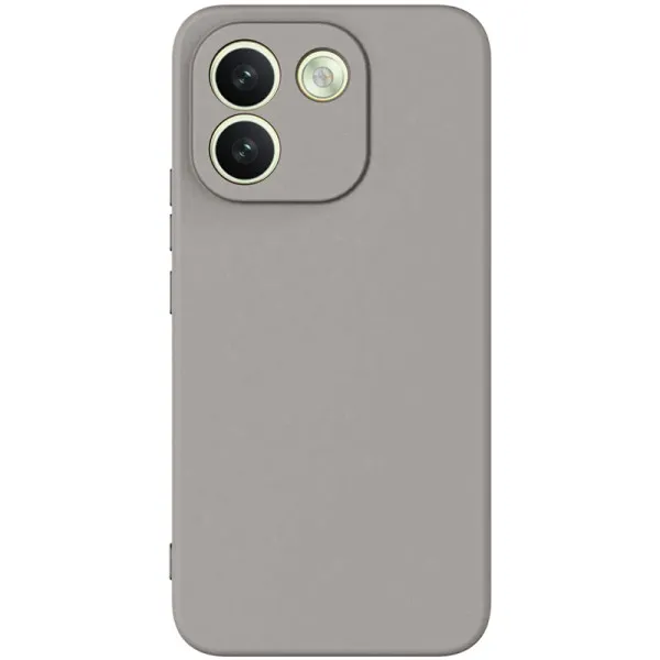 Чохол TPU GETMAN Liquid Silk Full Camera для Xiaomi Redmi Note 17 Pro Max — Сірий Чохол TPU GETMAN Liquid Silk Full Camera для Xiaomi Redmi Note 17 Pro Max — Сірий