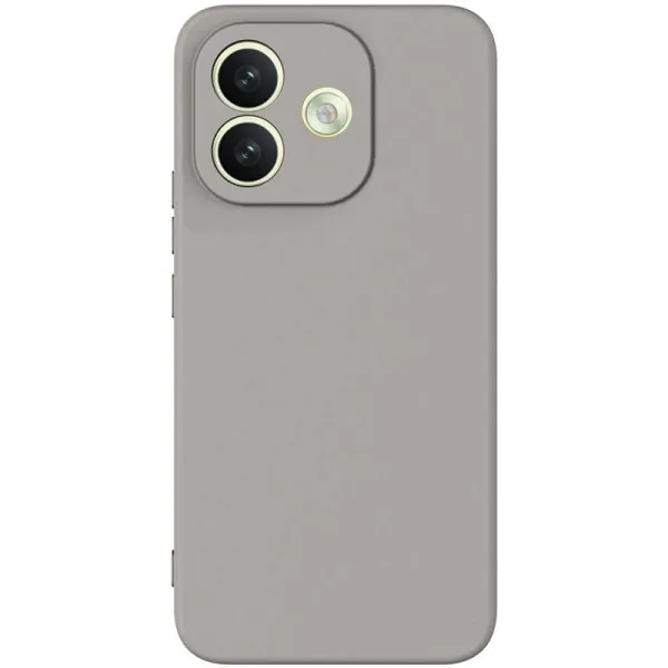 Чохол TPU GETMAN Liquid Silk Full Camera для Xiaomi Redmi Note 17 Pro — Сірий