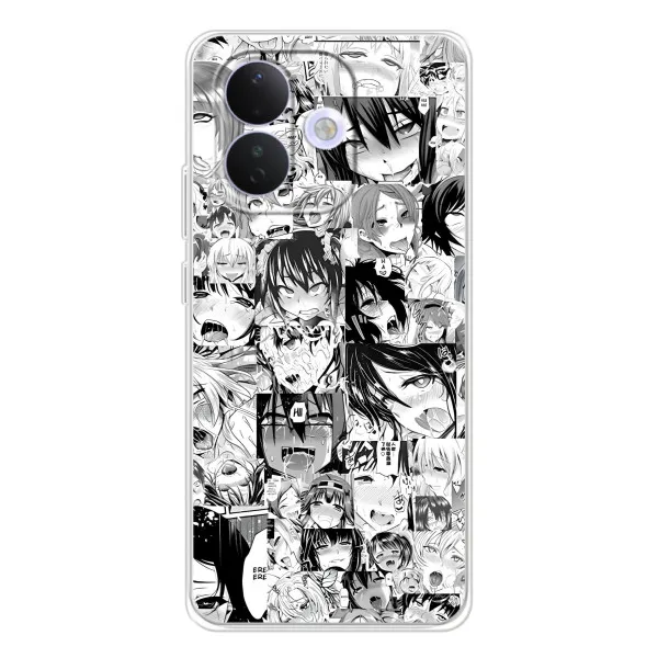 Чохол з принтом «Ahegao manga» для Xiaomi Redmi Note 17 Pro Чохол з принтом «Ahegao manga» для Xiaomi Redmi Note 17 Pro