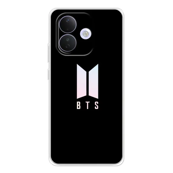 Чохол з принтом «Лого BTS» для Xiaomi Redmi Note 17 Pro Чохол з принтом «Лого BTS» для Xiaomi Redmi Note 17 Pro