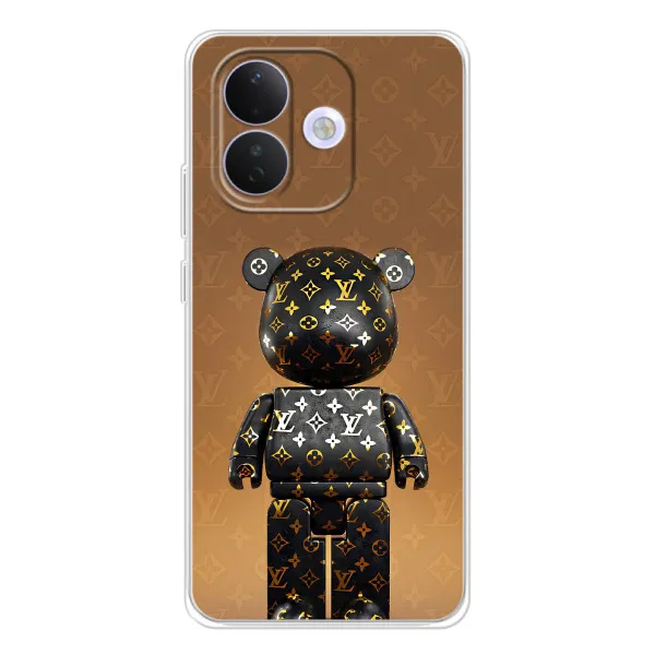 Чехол с принтом «Bearbrick» для Xiaomi Redmi Note 17 Pro