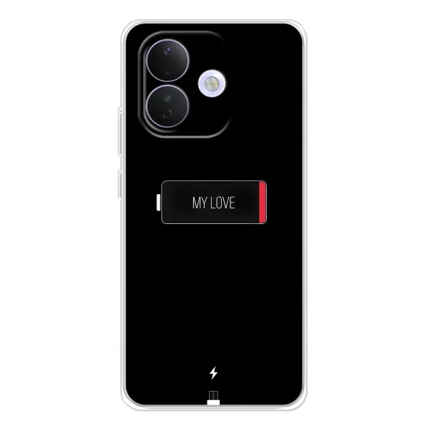 Чохол з принтом «Love battery» для Xiaomi Redmi Note 17 Pro Чохол з принтом «Love battery» для Xiaomi Redmi Note 17 Pro