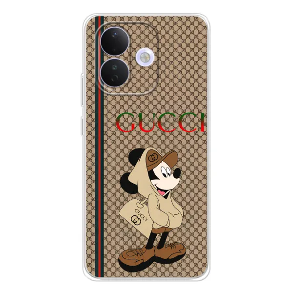 Чохол з принтом «Mickey GUCCI» для Xiaomi Redmi Note 17 Pro Чохол з принтом «Mickey GUCCI» для Xiaomi Redmi Note 17 Pro