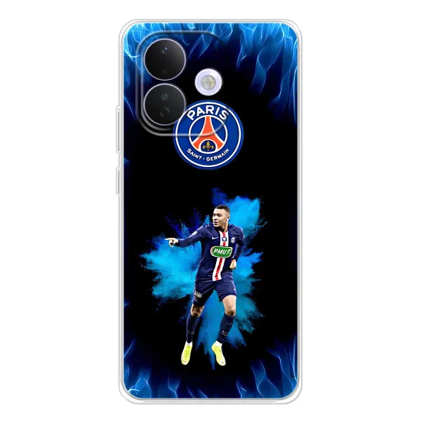 Чохол з принтом «Мбаппе у вогні» для Xiaomi Redmi Note 17 Pro Чохол з принтом «Мбаппе у вогні» для Xiaomi Redmi Note 17 Pro