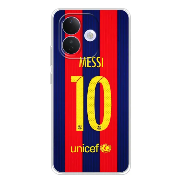 Чохол з принтом «Messi Barca 10» для Xiaomi Redmi Note 17 Pro Чохол з принтом «Messi Barca 10» для Xiaomi Redmi Note 17 Pro
