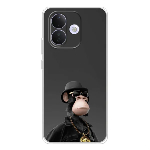Чохол з принтом «Мавпа NFT» для Xiaomi Redmi Note 17 Pro