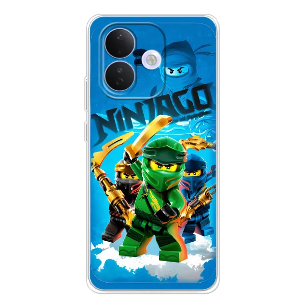 Чохол з принтом «Ninjago» для Xiaomi Redmi Note 17 Pro