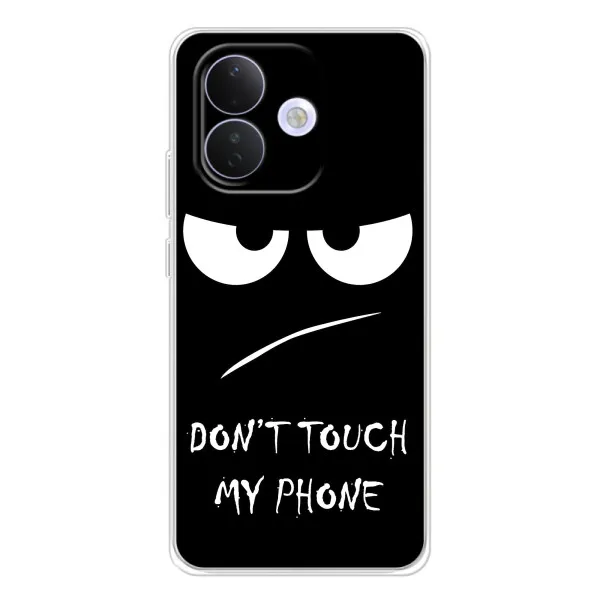 Чохол з принтом «Dont Touch» для Xiaomi Redmi Note 17 Pro