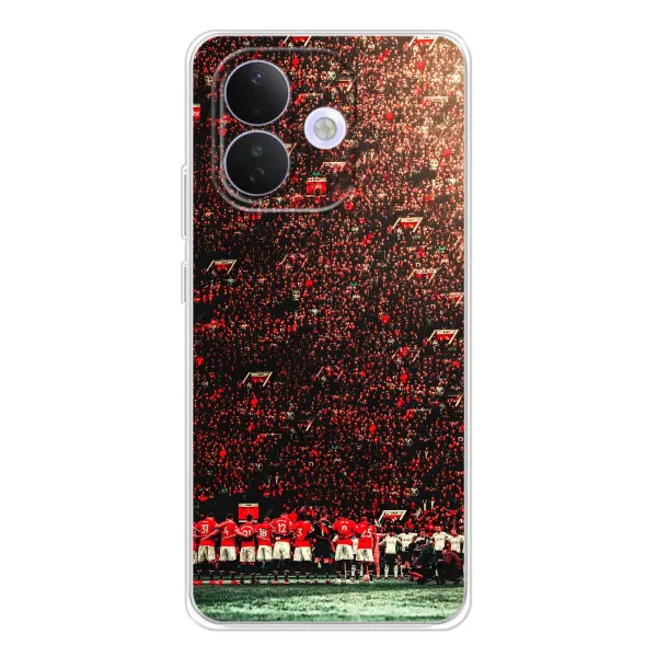 Чохол з принтом «фанати Манчестер Юнайтед» для Xiaomi Redmi Note 17 Pro