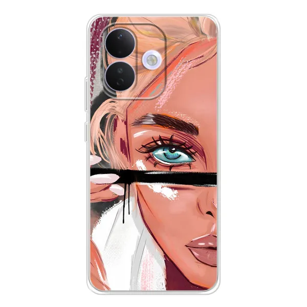 Чохол з принтом «Макіяж» для Xiaomi Redmi Note 17 Pro
