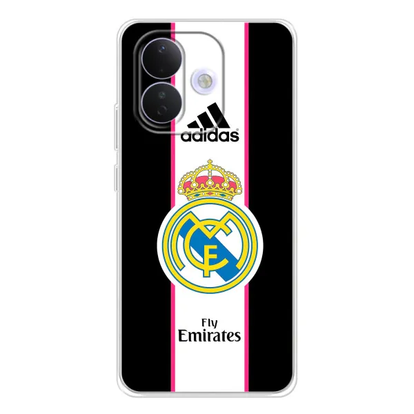 Чохол з принтом «Лого Real Madrid» для Xiaomi Redmi Note 17 Pro Чохол з принтом «Лого Real Madrid» для Xiaomi Redmi Note 17 Pro