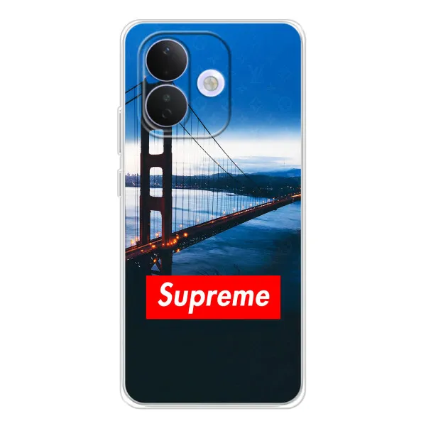 Чохол з принтом «Стиль Supreme» для Xiaomi Redmi Note 17 Pro Чохол з принтом «Стиль Supreme» для Xiaomi Redmi Note 17 Pro