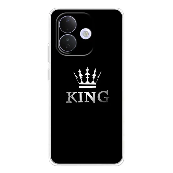 Чохол з принтом «KING» для Xiaomi Redmi Note 17 Pro Чохол з принтом «KING» для Xiaomi Redmi Note 17 Pro