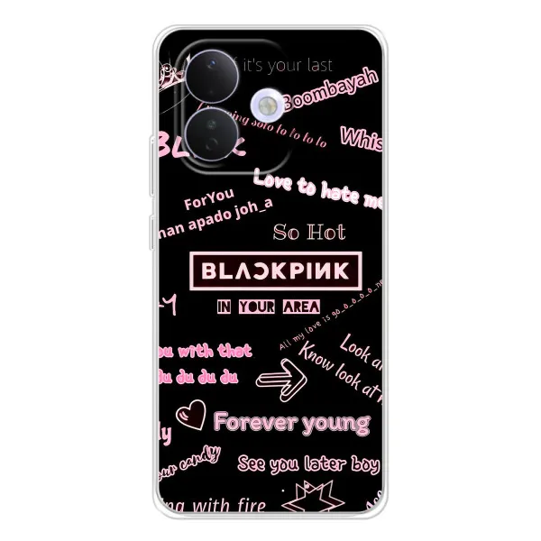 Чехол с принтом «BLACKPINK» для Xiaomi Redmi Note 17 Pro