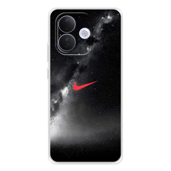 Чохол з принтом «Найк червоний» для Xiaomi Redmi Note 17 Pro