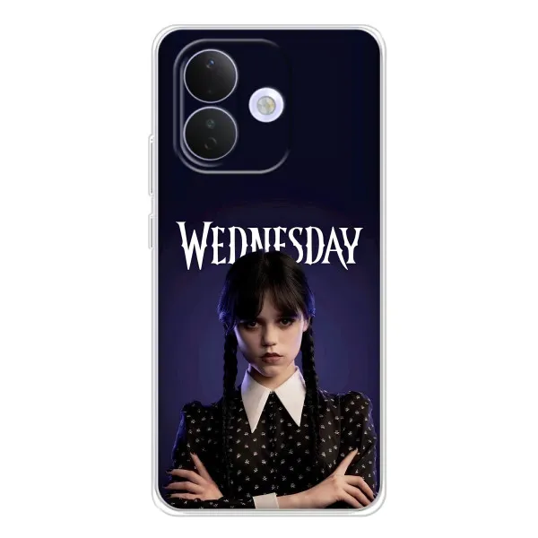 Чохол з принтом «Wednesday» для Xiaomi Redmi Note 17 Pro