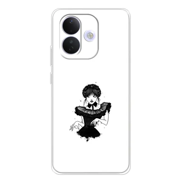 Чехол с принтом «танец Уэнздей» для Xiaomi Redmi Note 17 Pro