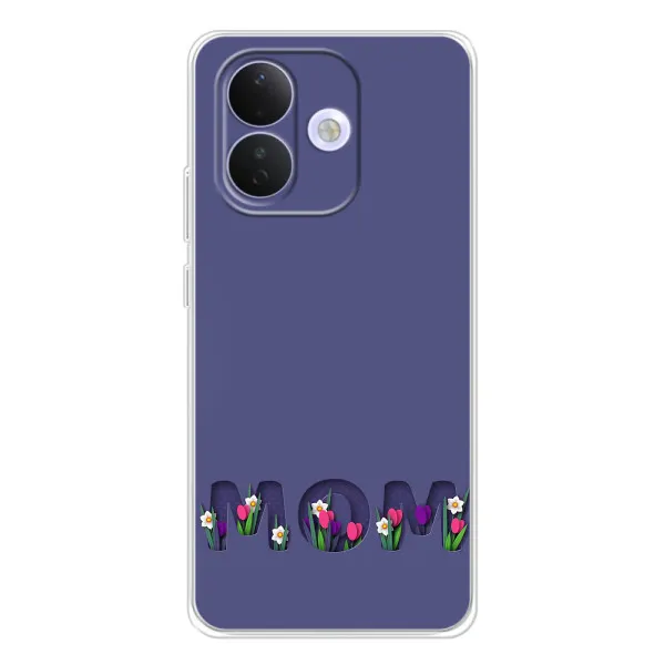 Чохол з принтом «Мама в квітах» для Xiaomi Redmi Note 17 Pro Чохол з принтом «Мама в квітах» для Xiaomi Redmi Note 17 Pro