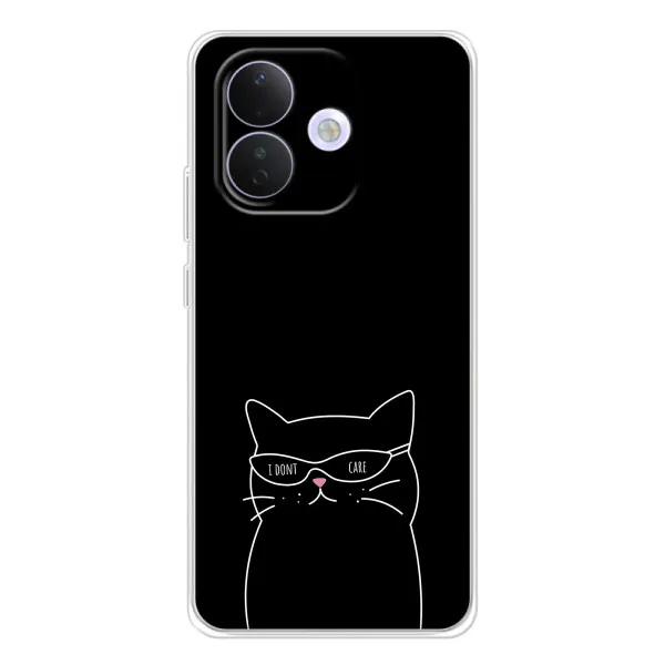 Чохол з принтом «Байдужий кіт» для Xiaomi Redmi Note 17 Pro Чохол з принтом «Байдужий кіт» для Xiaomi Redmi Note 17 Pro